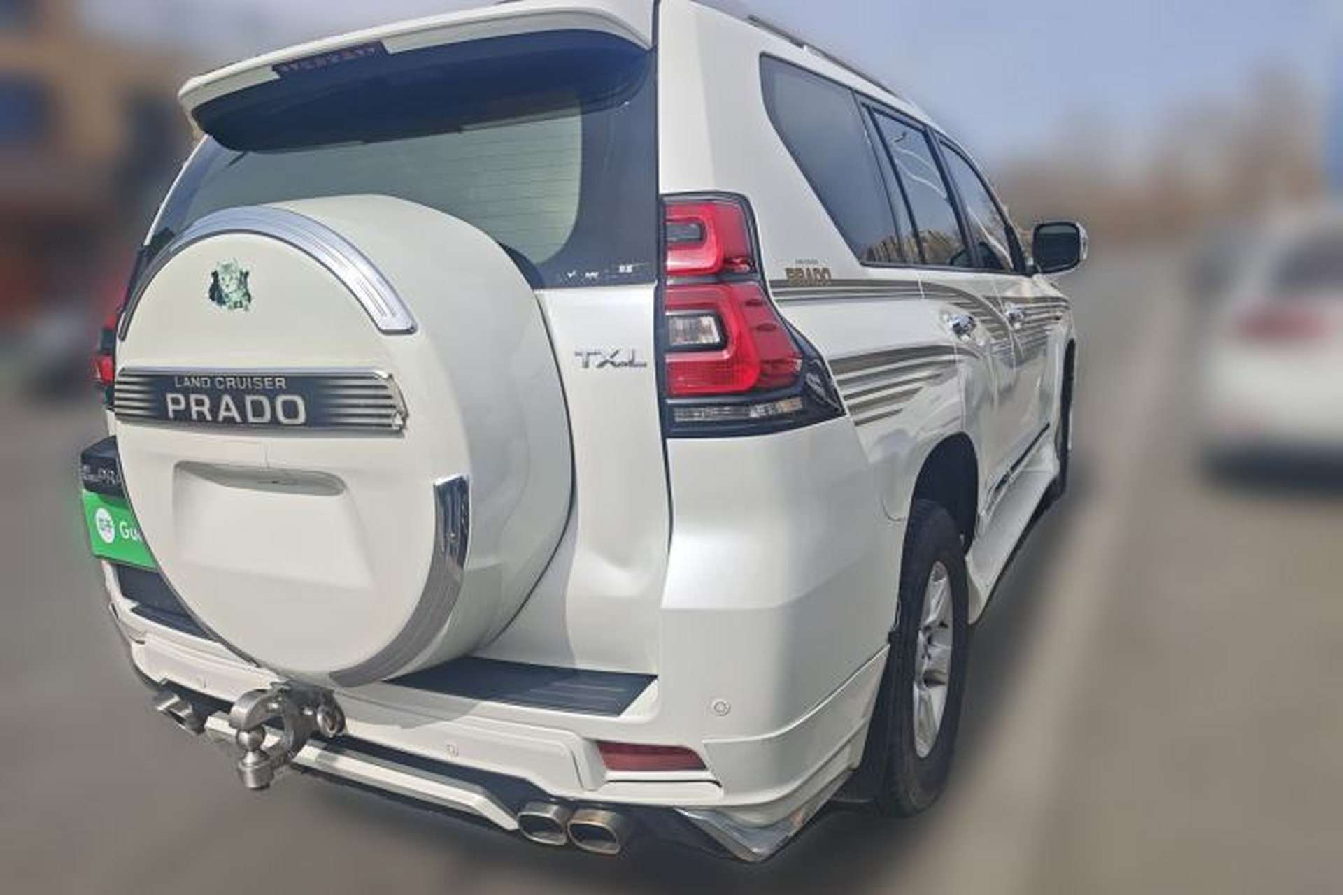 Used Toyota Prado  Rear Right 45 Deg