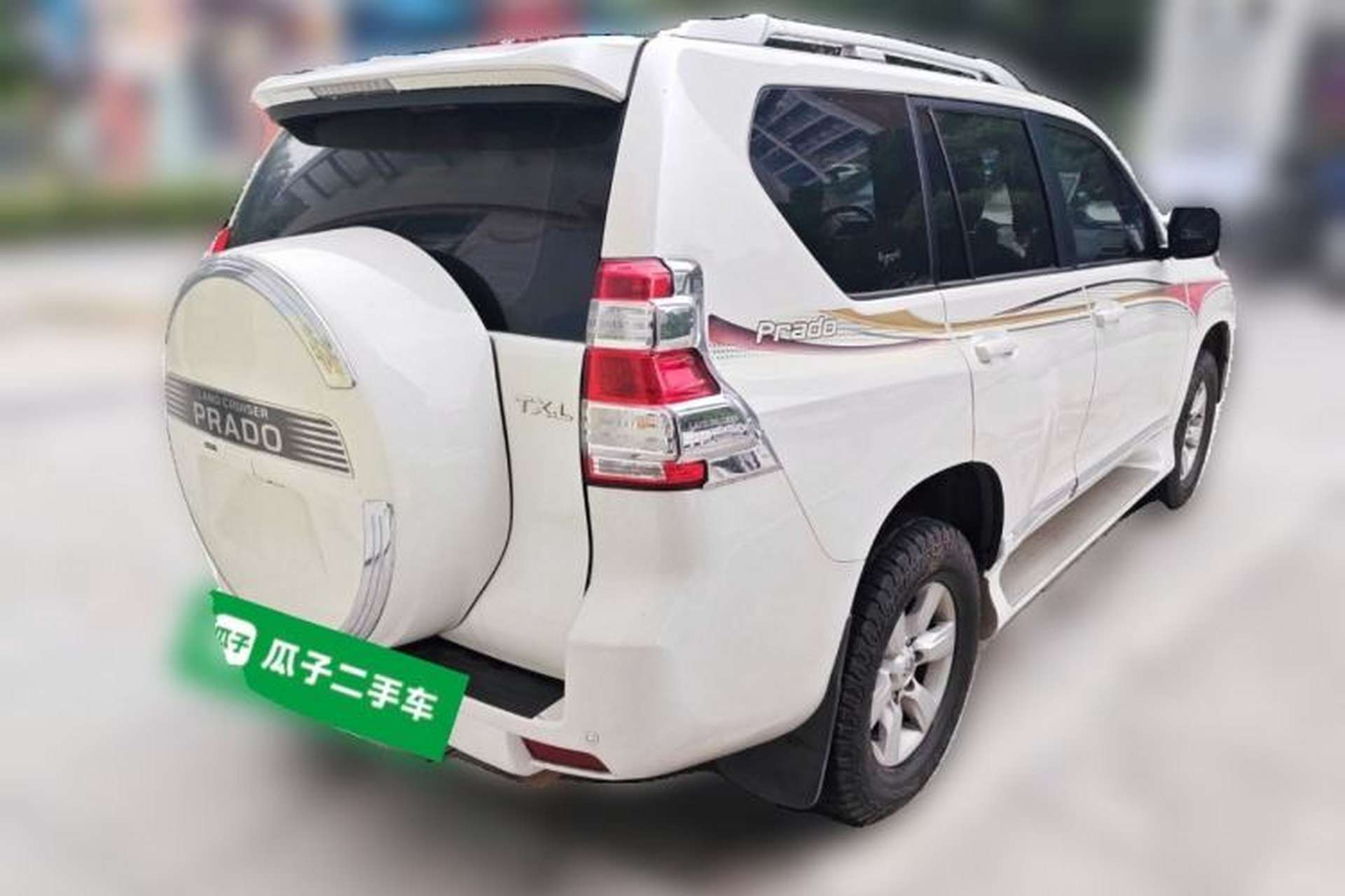 Used Toyota Prado  Rear Right 45 Deg
