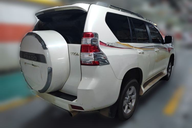 Used Toyota Prado 2014 2700 TX 7-Seater Middle East Version Rear Right 45 Deg