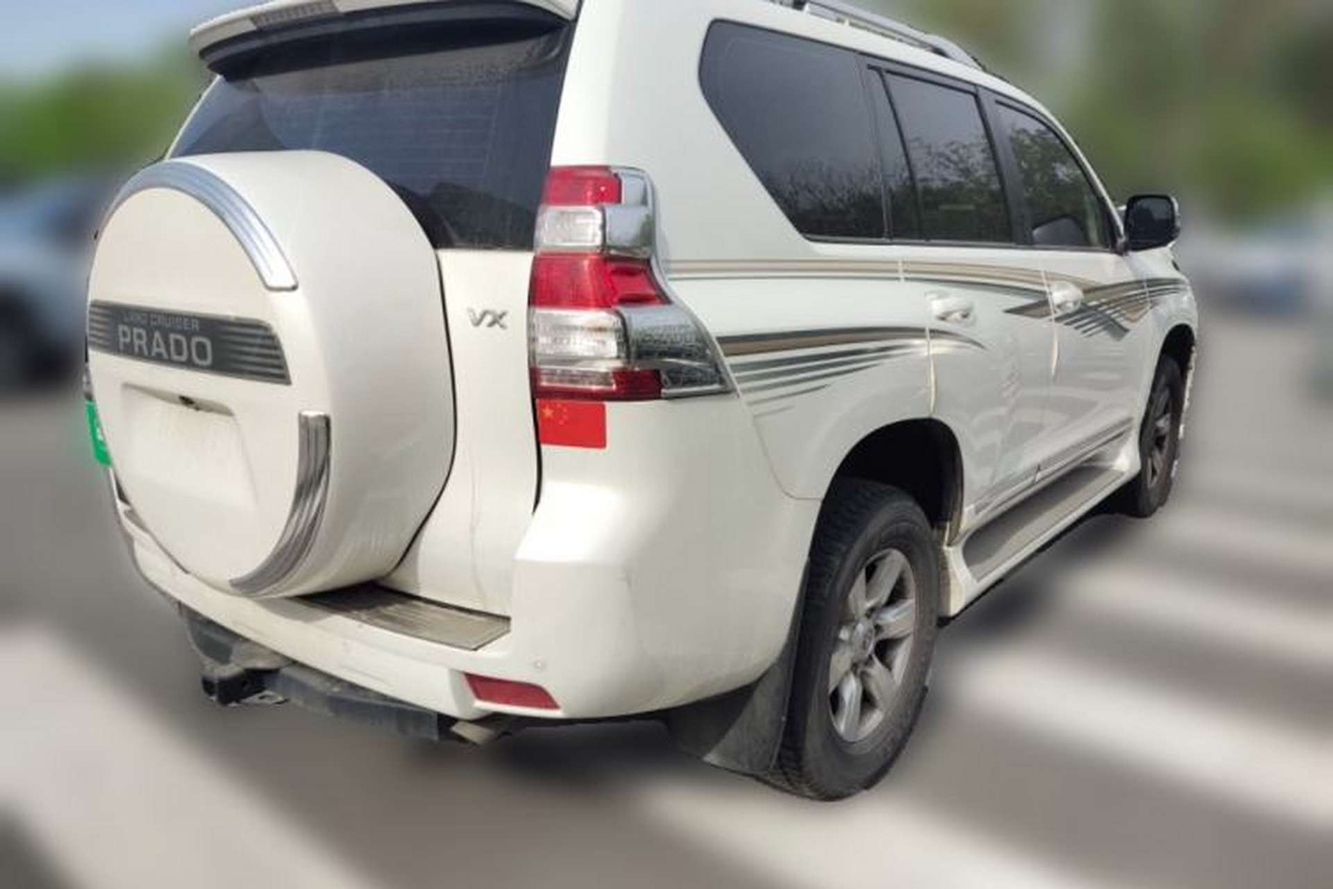 Used Toyota Prado  Rear Right 45 Deg