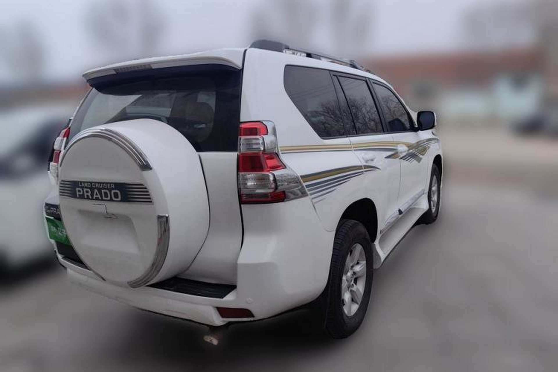 Used Toyota Prado  Rear Right 45 Deg