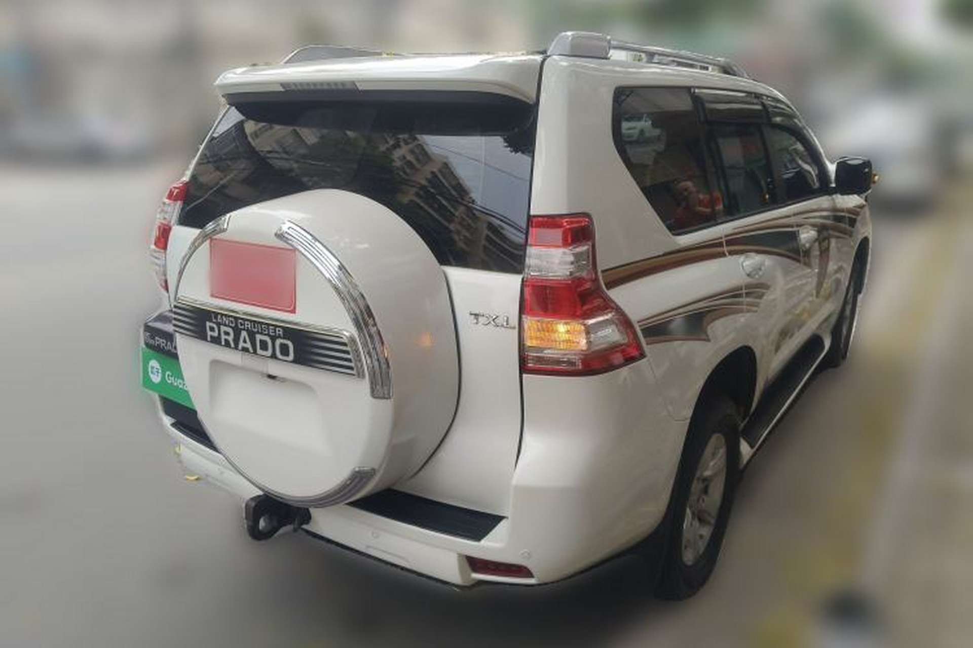 Used Toyota Prado 2014 2.7L Automatic Luxury Edition Rear Right 45 Deg