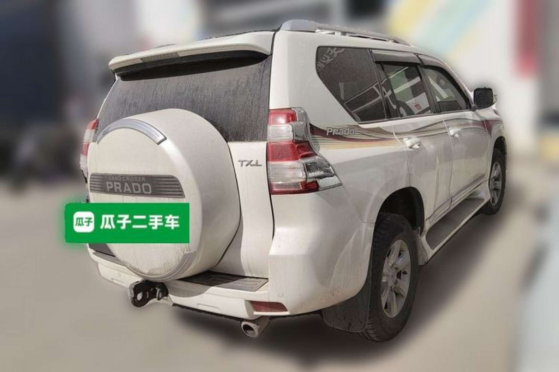 Used Toyota Prado 2014 2700 TX 7-Seater Middle East Version Rear Right 45 Deg
