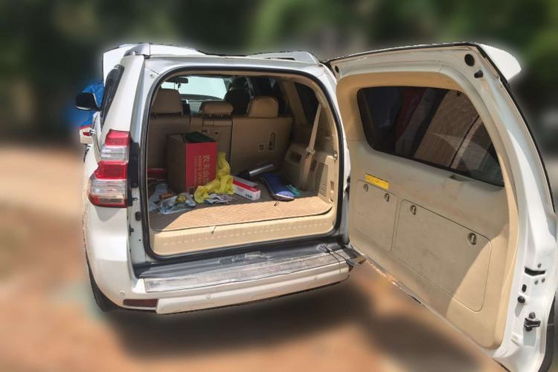 Used Toyota Prado  Trunk