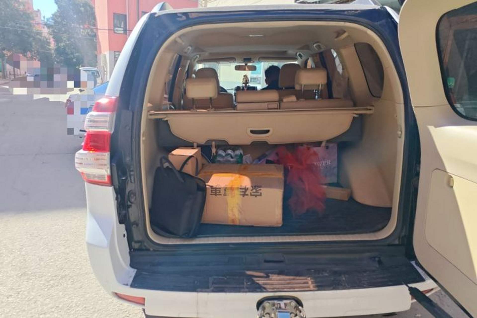 Used Toyota Prado 2014 2.7L Automatic Standard Edition Trunk