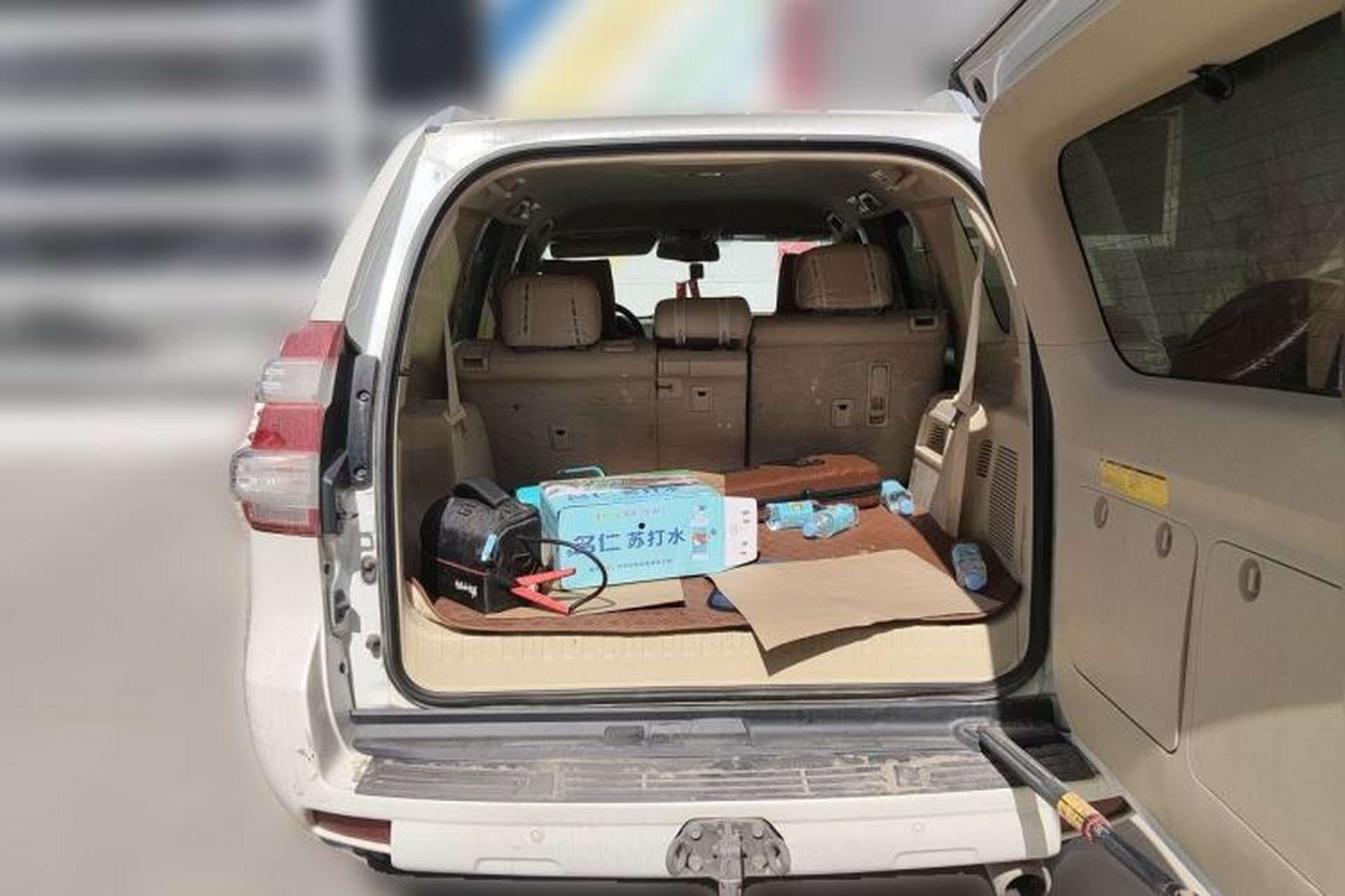 Used Toyota Prado 2014 2700 TX 7-Seater Middle East Version Trunk