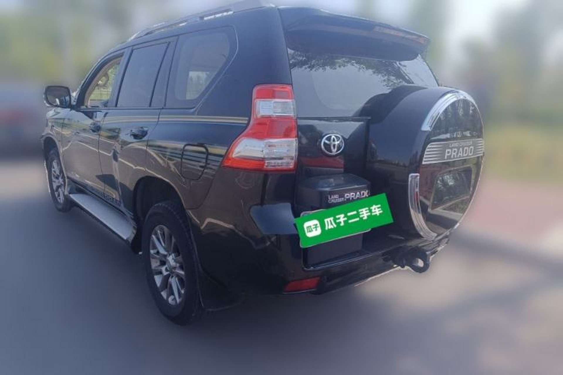 Used Toyota Prado  Rear Left 45 Deg