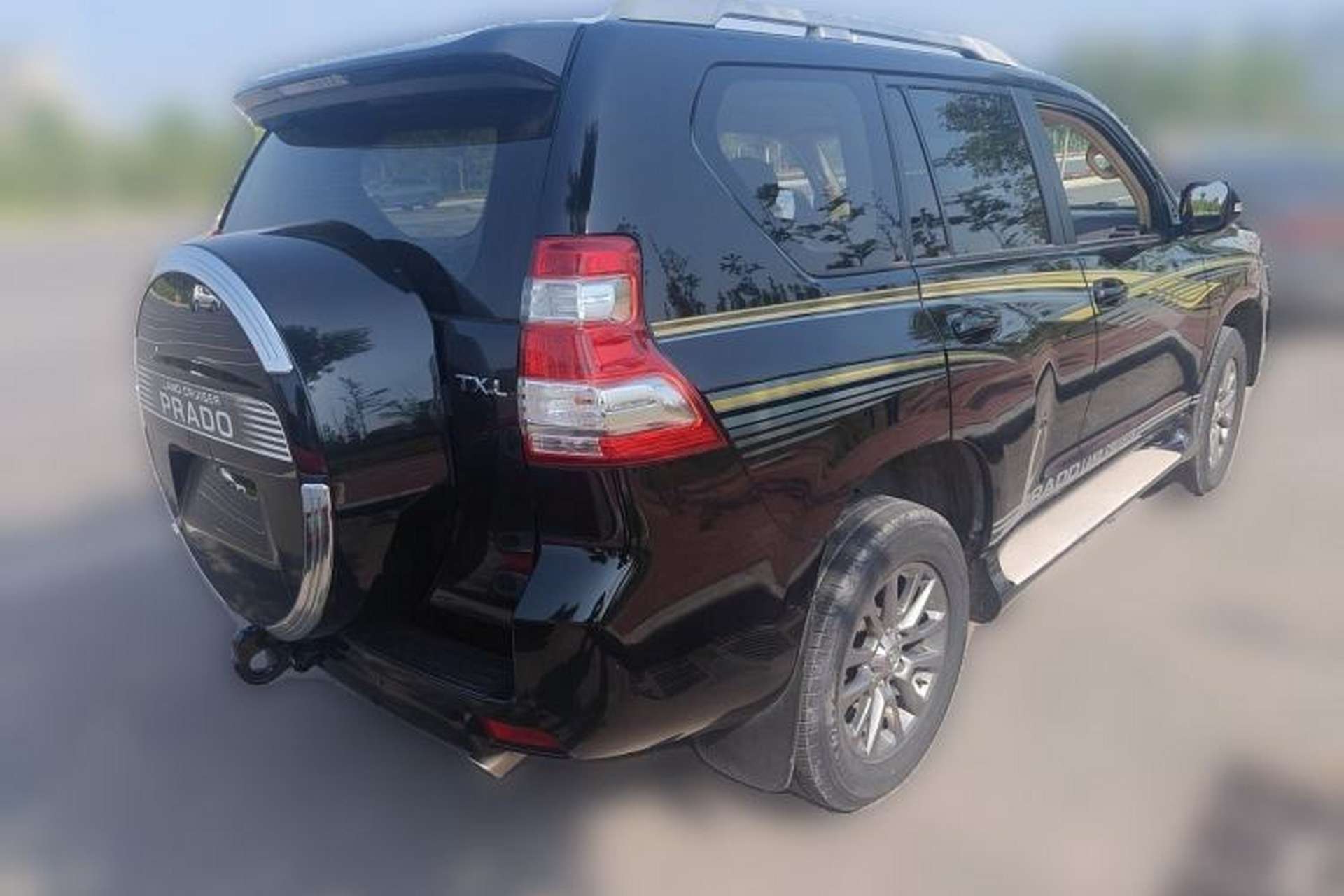 Used Toyota Prado  Rear Right 45 Deg