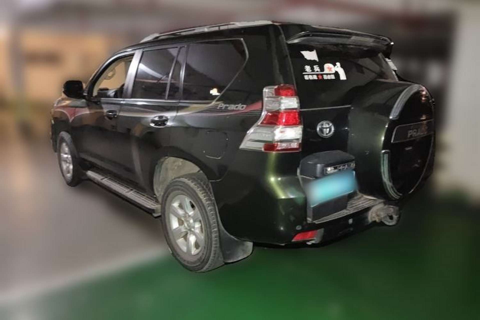Used Toyota Prado 2015 2.7L Parallel Import Rear Left 45 Deg