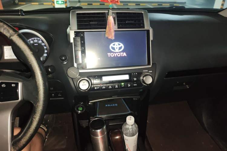 Used Toyota Prado 2015 2.7L Automatic Standard Edition Audio And AC Panel