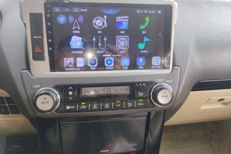 Used Toyota Prado  Audio And AC Panel
