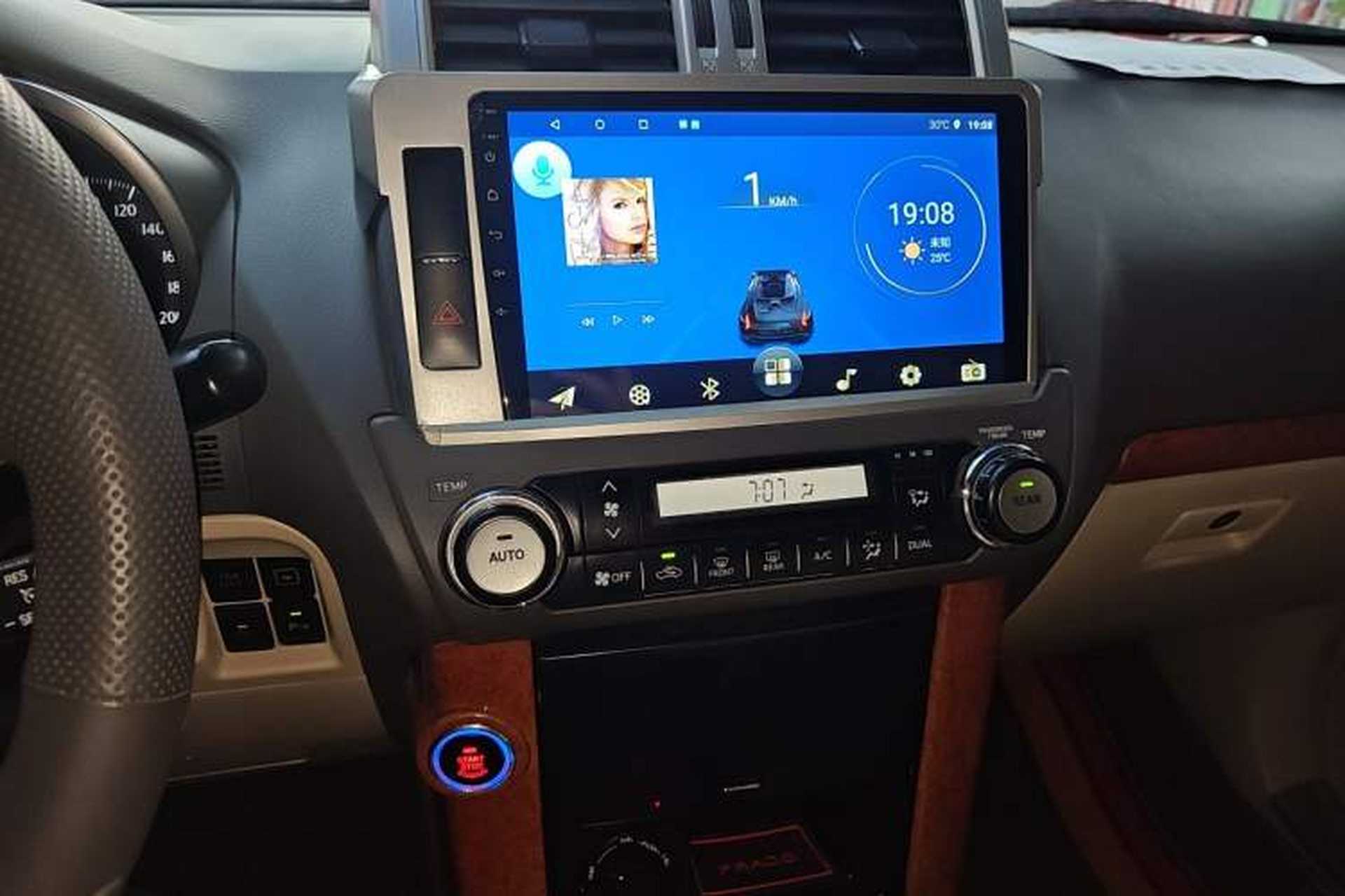 Used Toyota Prado  Audio And AC Panel