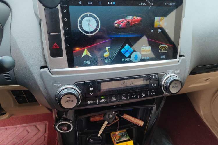 Used Toyota Prado  Audio And AC Panel