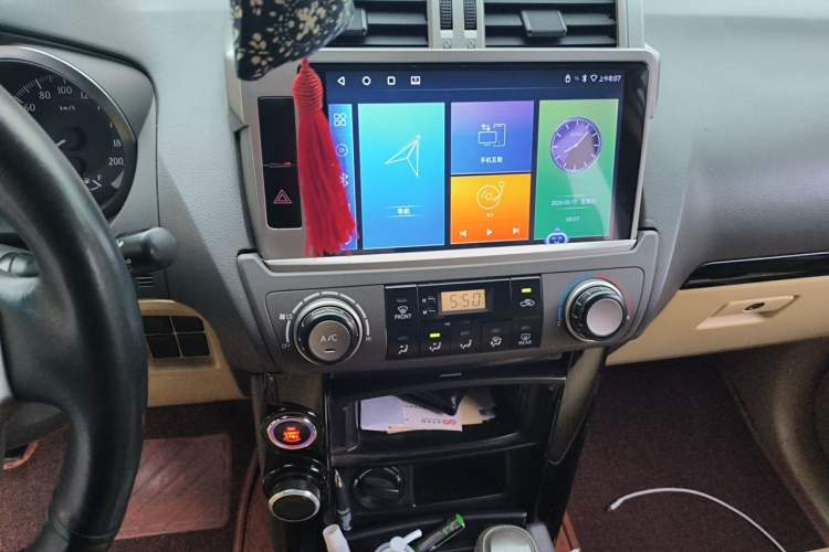 Used Toyota Prado 2015 2.7L TXL Middle East Version Audio And AC Panel