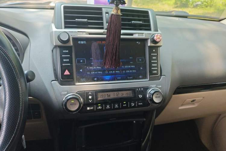 Used Toyota Prado 2015 2.7L Parallel Import Audio And AC Panel