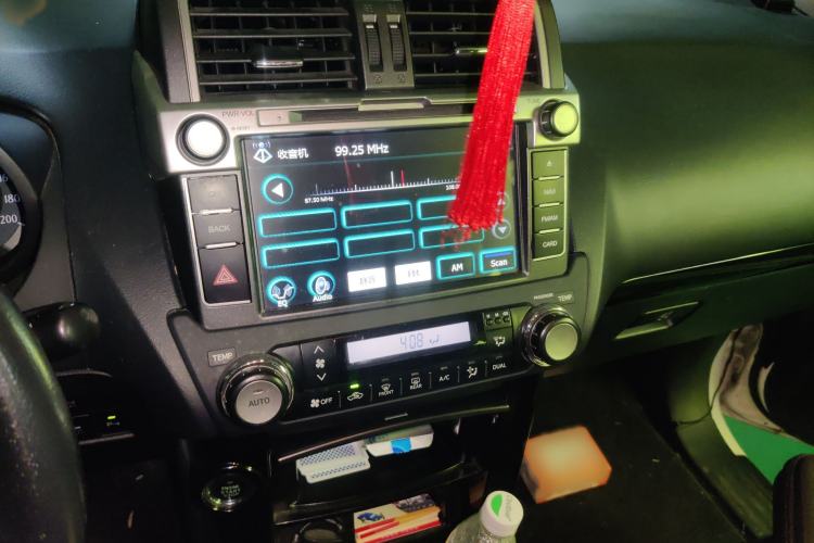 Used Toyota Prado 2015 2.7L Automatic Standard Edition Audio And AC Panel