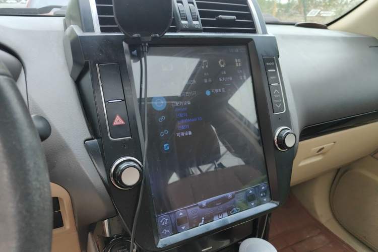 Used Toyota Prado  Audio And AC Panel