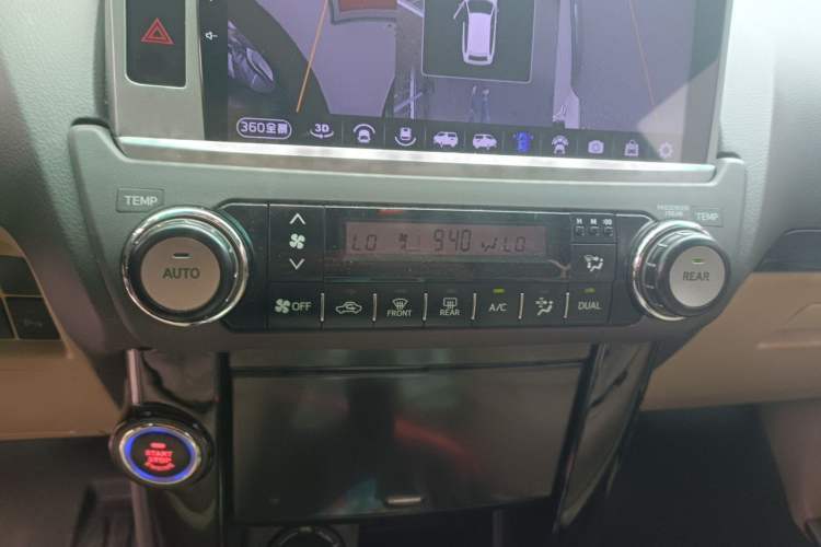 Used Toyota Prado  Audio And AC Panel