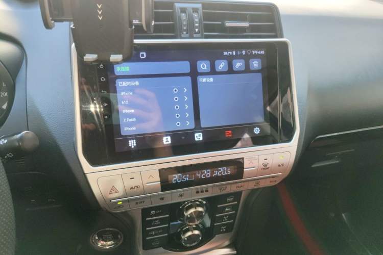 Used Toyota Prado 2015 2.7L Automatic Standard Edition Audio And AC Panel
