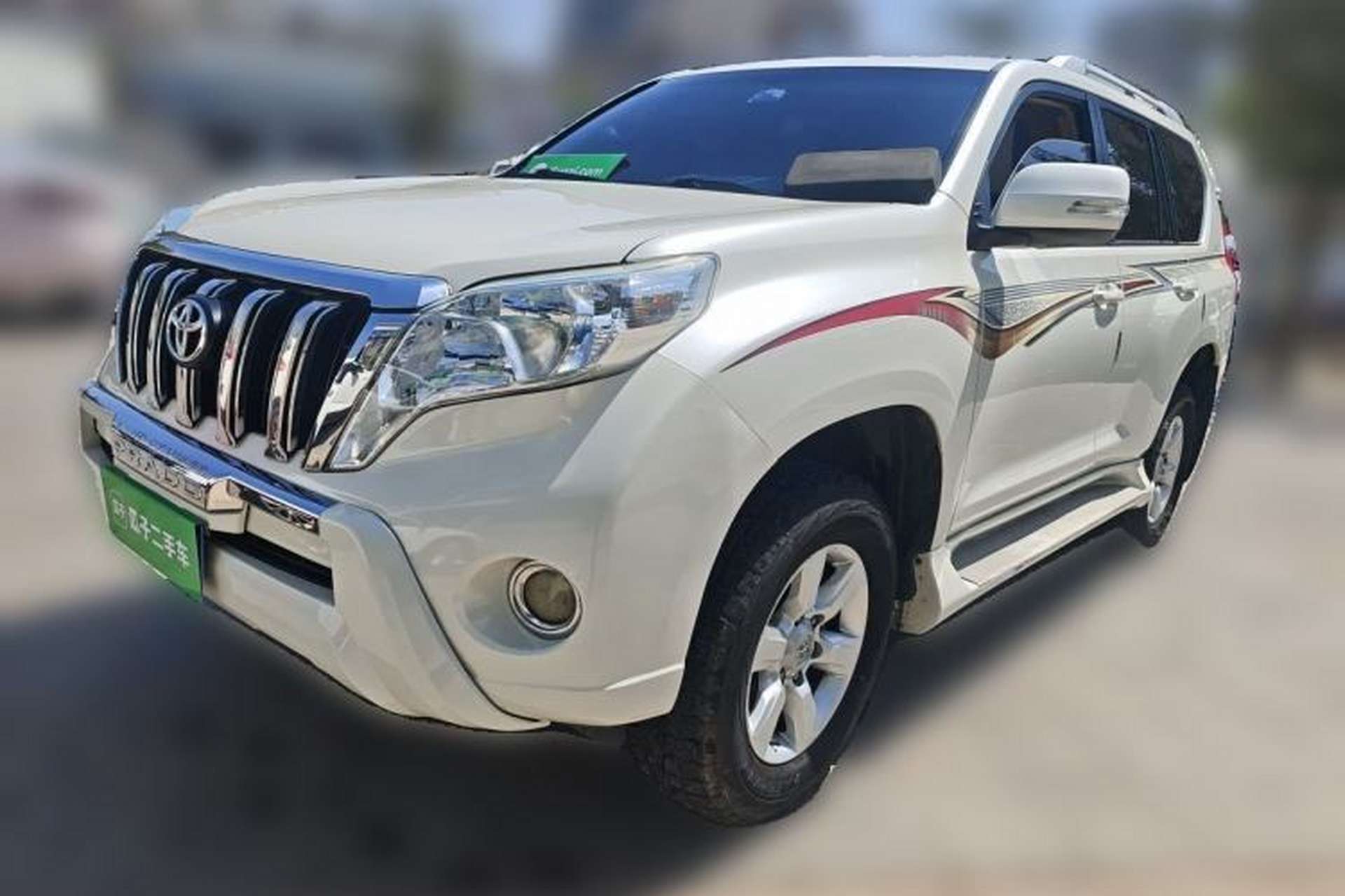 Used Toyota Prado  Front Left 45 Deg