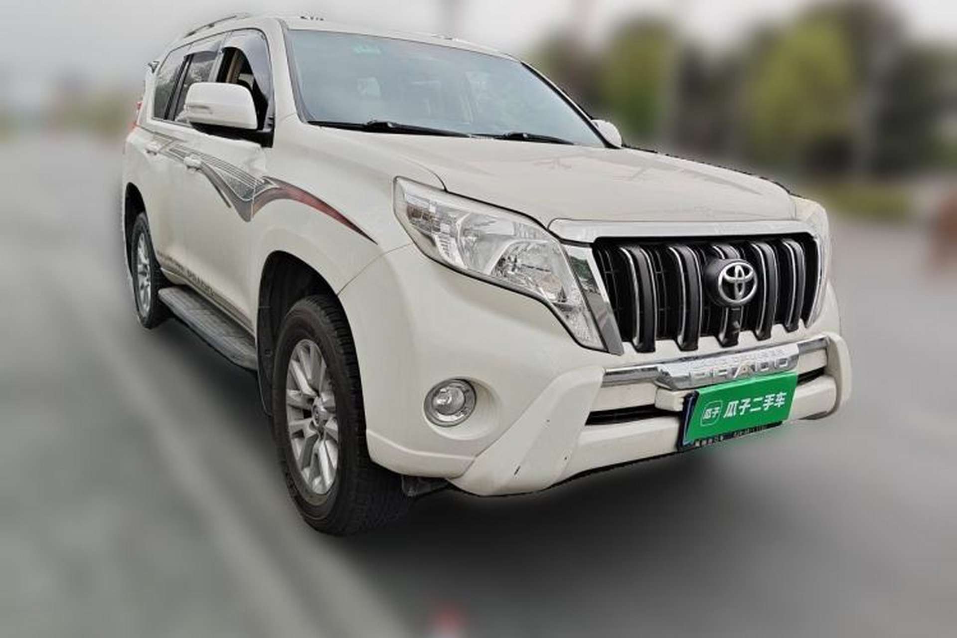 Used Toyota Prado  Front Right 45 Deg