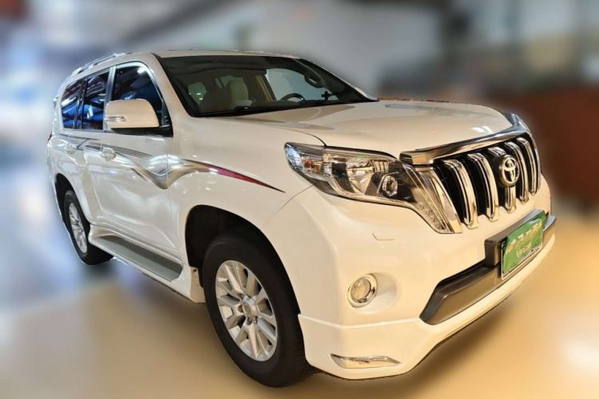 Used Toyota Prado  Front Right 45 Deg