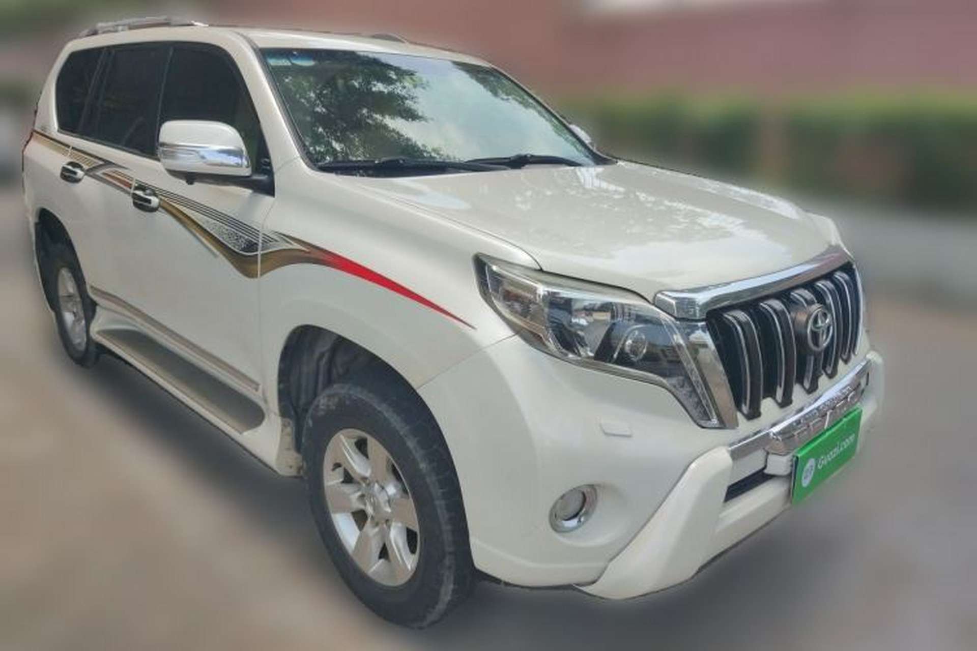 Used Toyota Prado  Front Right 45 Deg