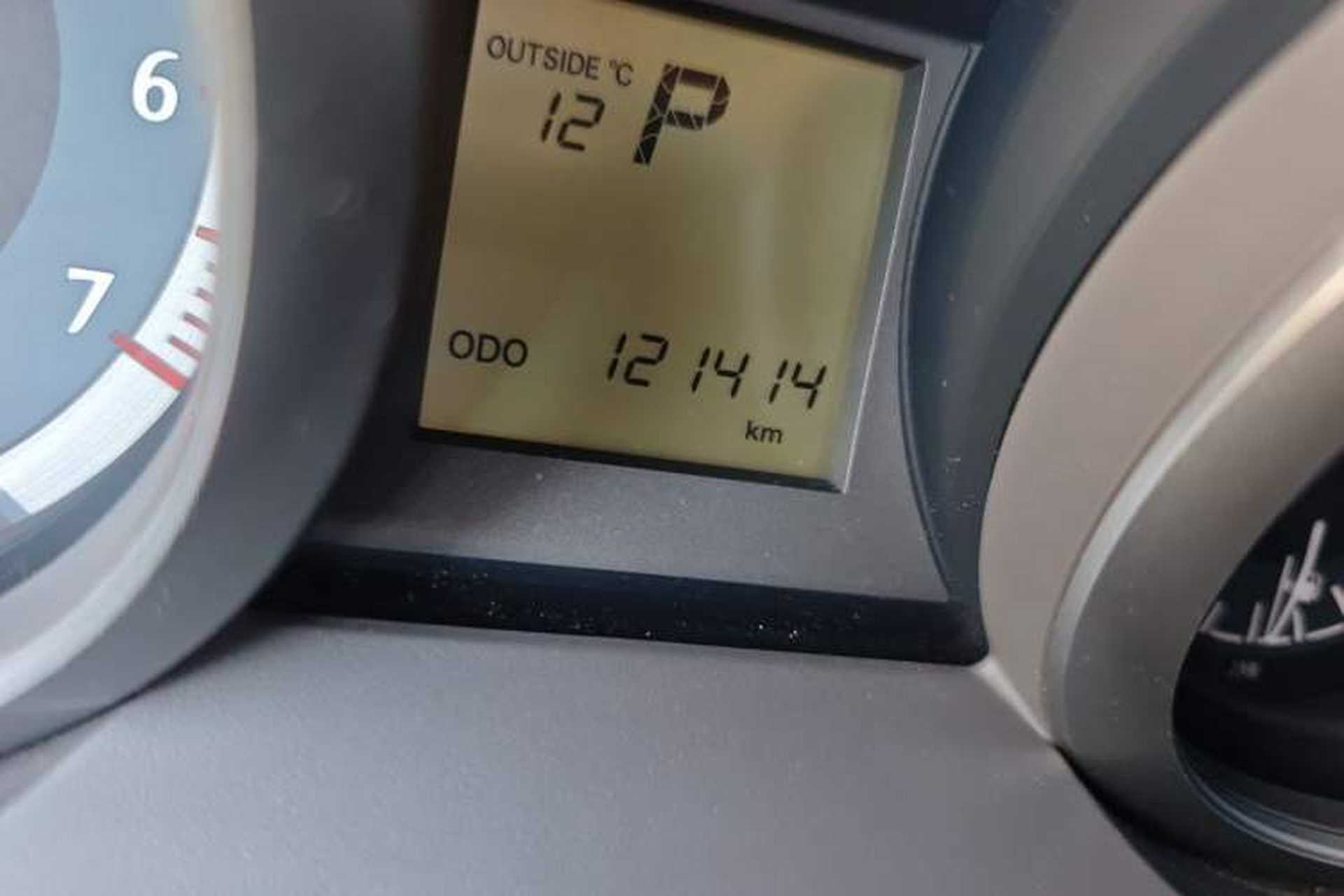 Used Toyota Prado  Odometer Close Up