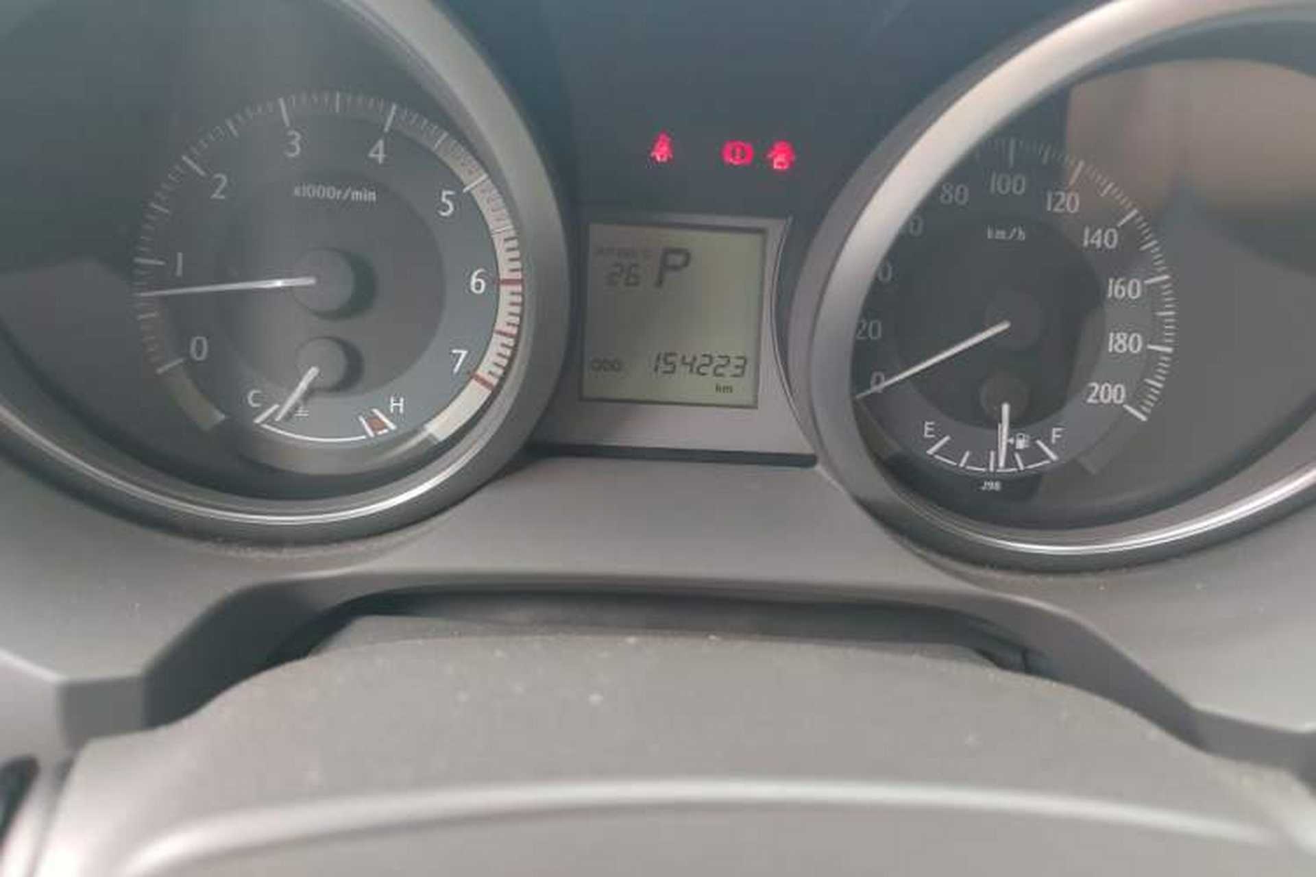 Used Toyota Prado  Odometer Close Up