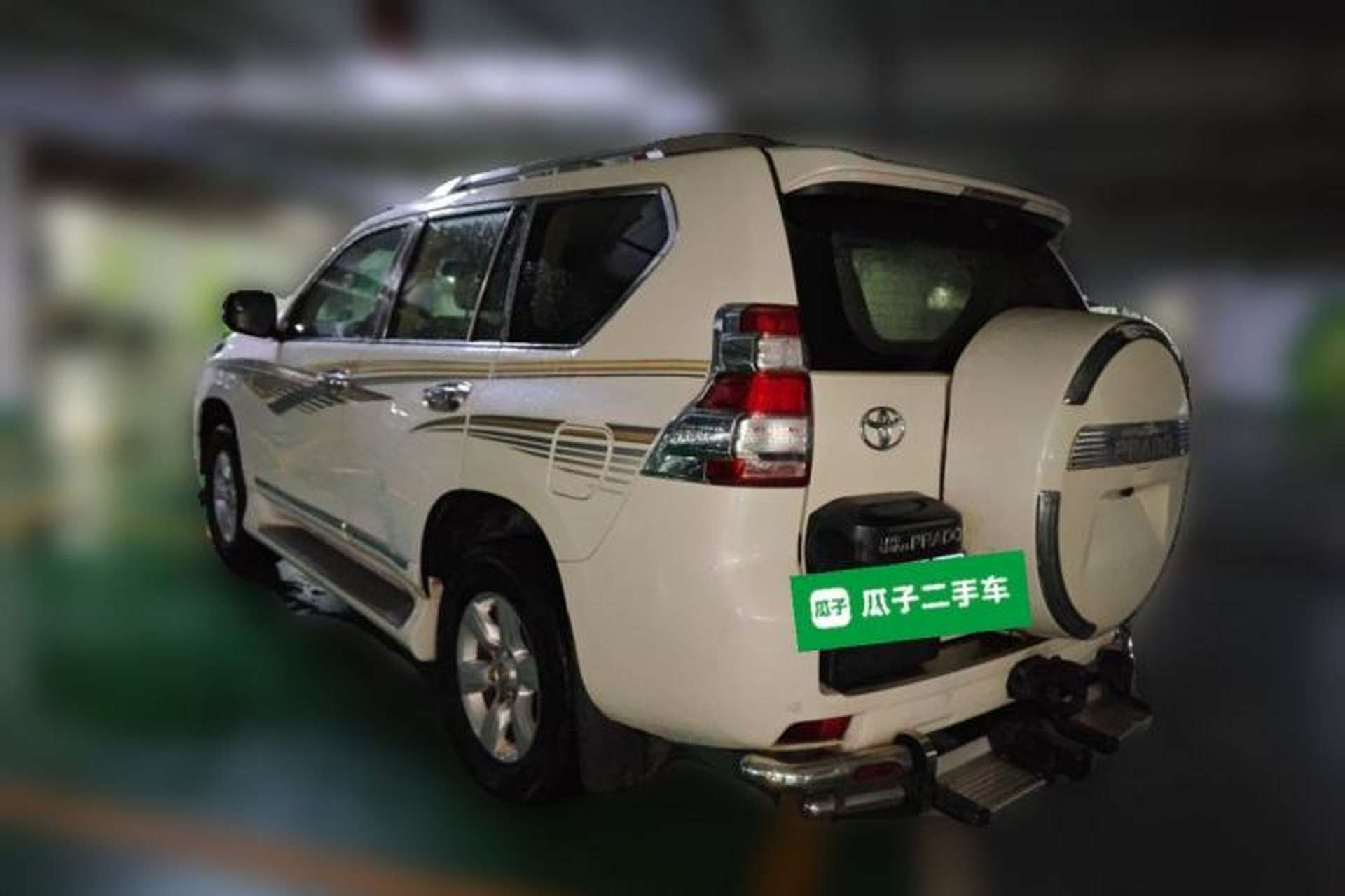 Used Toyota Prado  Rear Left 45 Deg