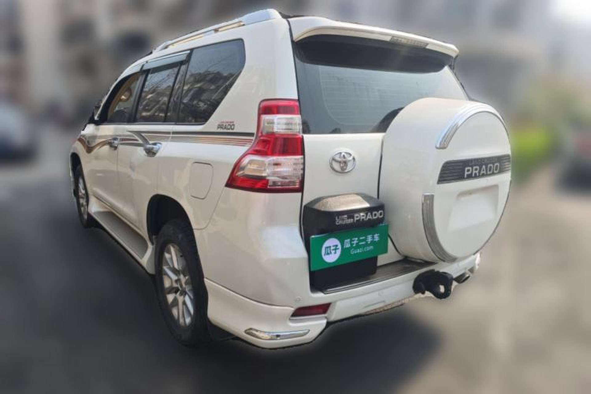 Used Toyota Prado  Rear Left 45 Deg