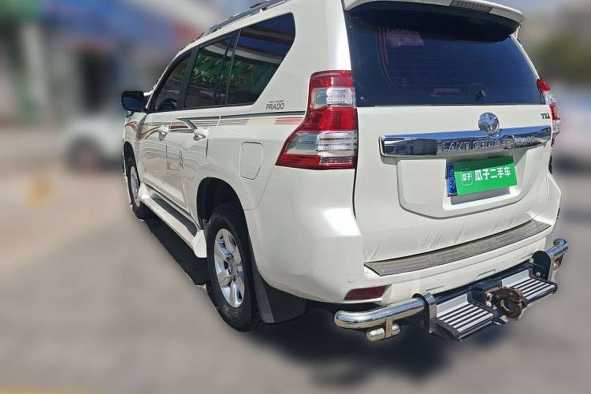 Used Toyota Prado  Rear Left 45 Deg