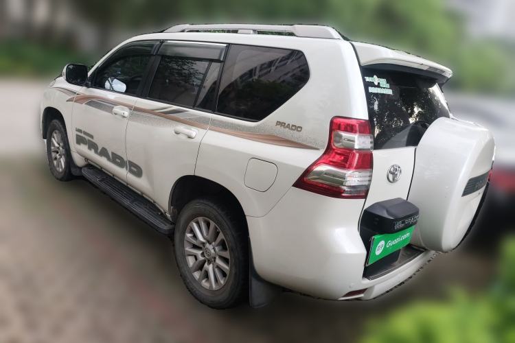 Used Toyota Prado 2015 4000 Middle East Edition Rear Left 45 Deg
