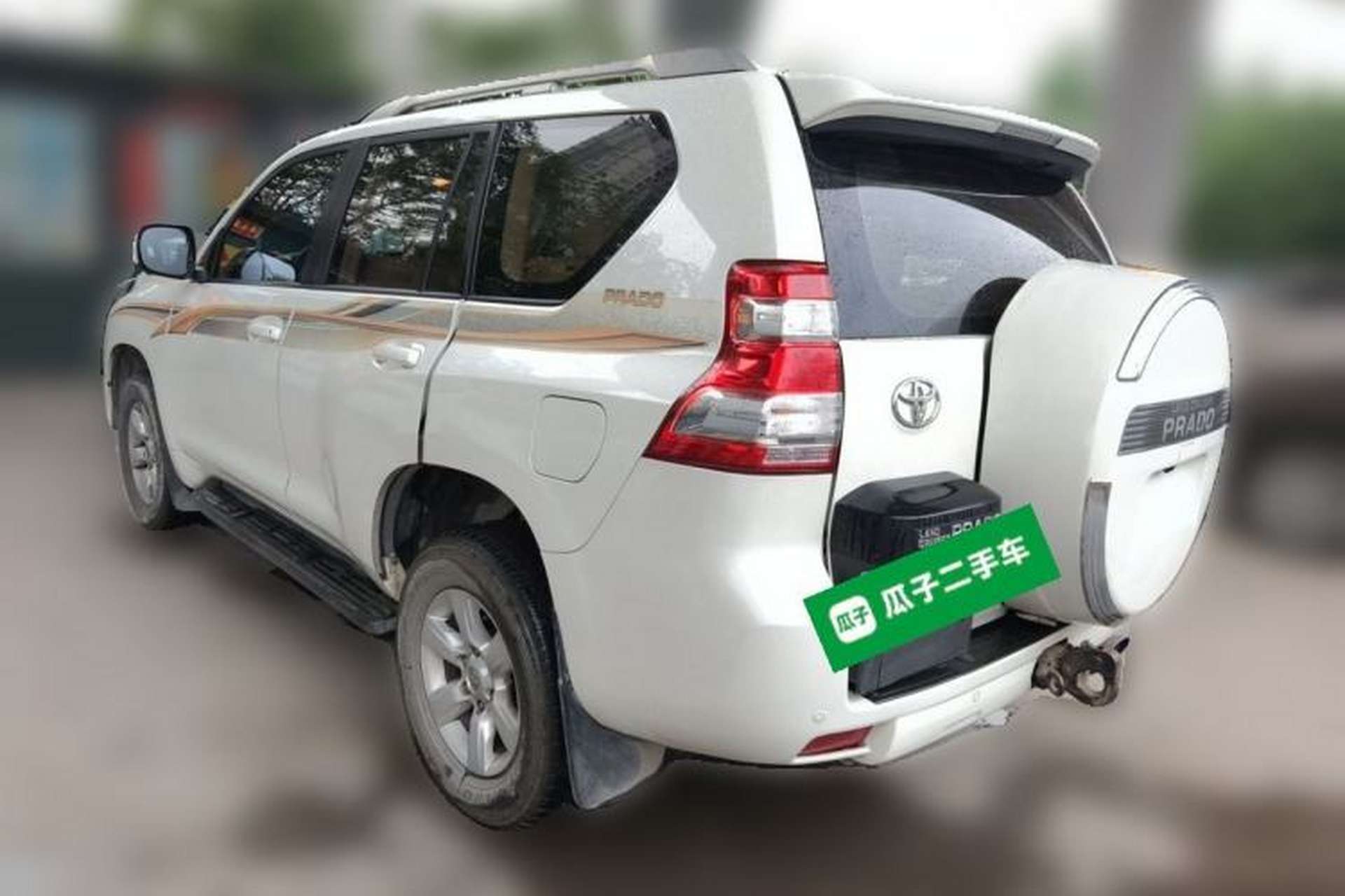 Used Toyota Prado 2015 2.7L Parallel Import Rear Left 45 Deg