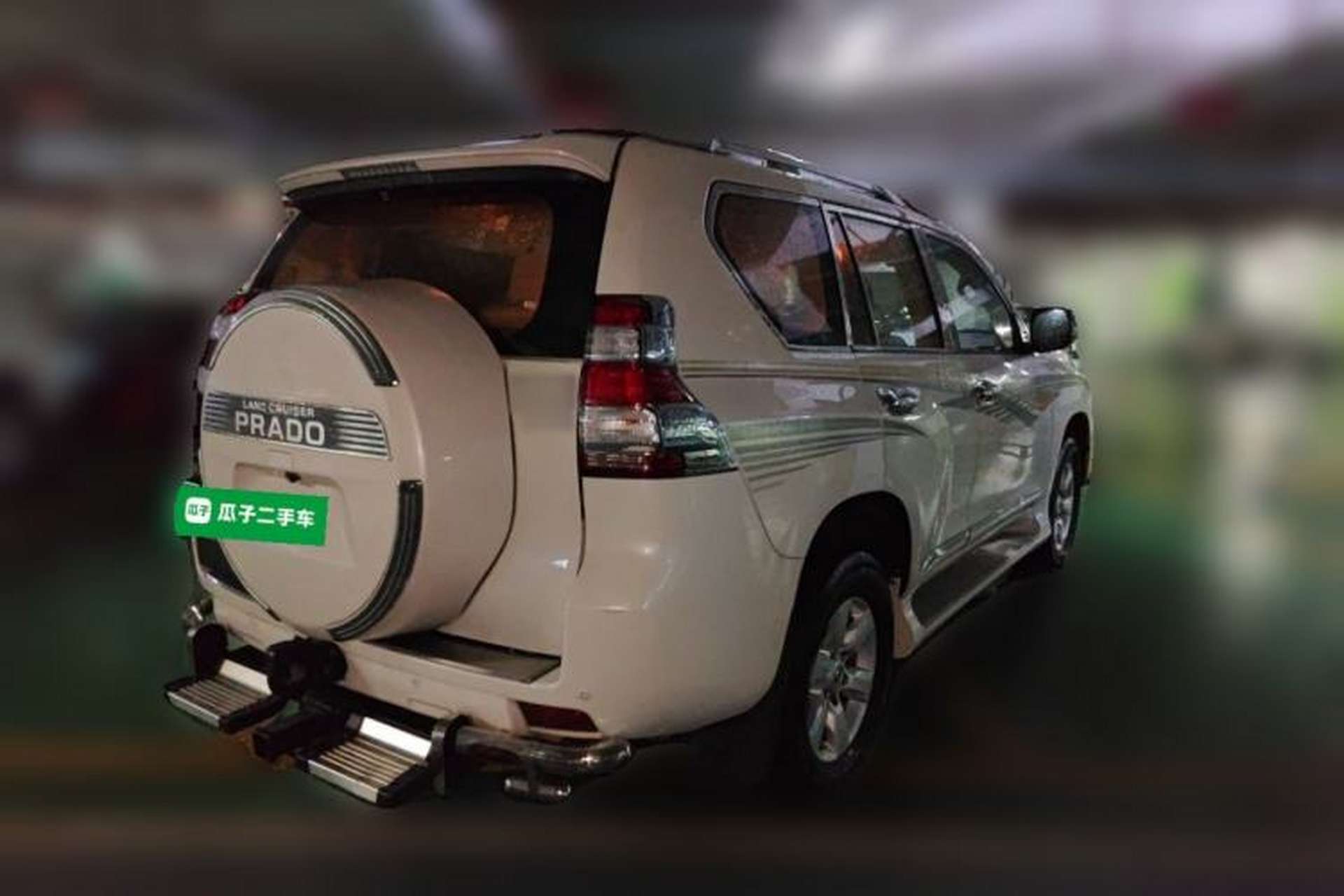 Used Toyota Prado  Rear Right 45 Deg