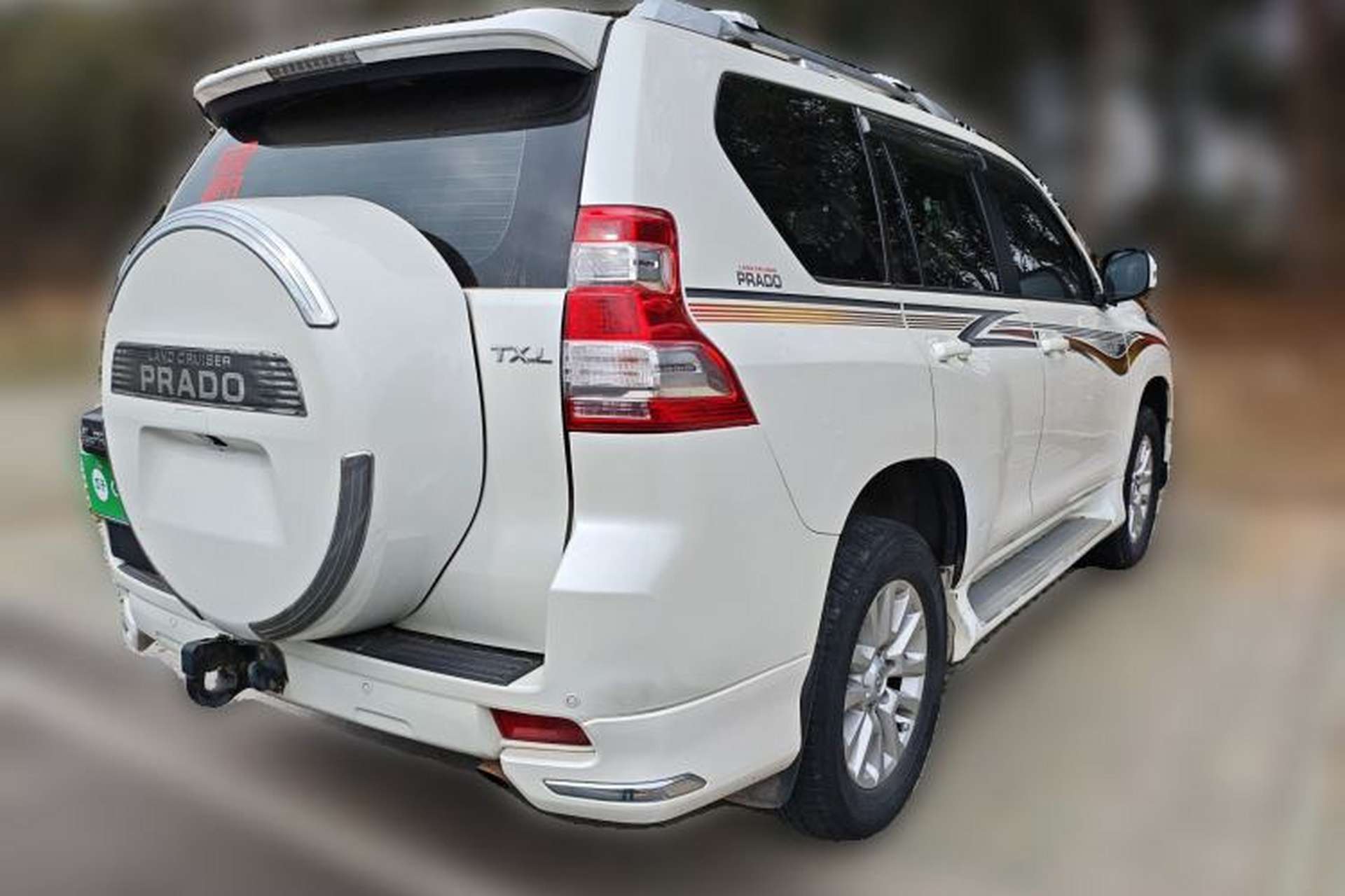 Used Toyota Prado 2015 2.7L TXL Middle East Version Rear Right 45 Deg