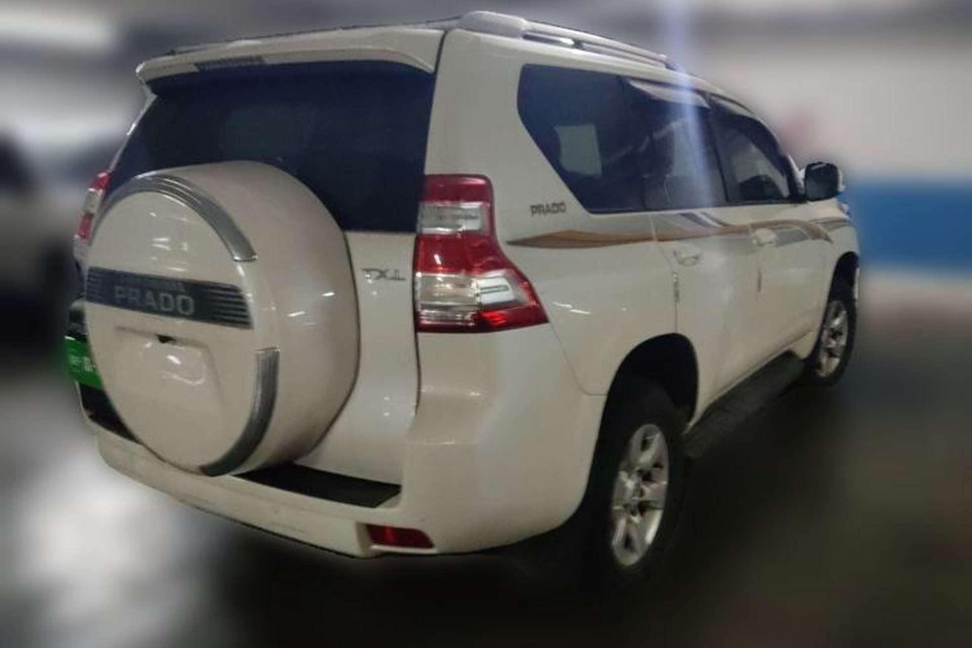 Used Toyota Prado  Rear Right 45 Deg