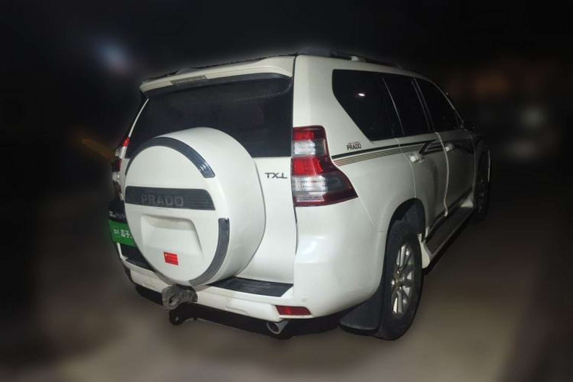 Used Toyota Prado 2015 2.7L TXL Middle East Version Rear Right 45 Deg