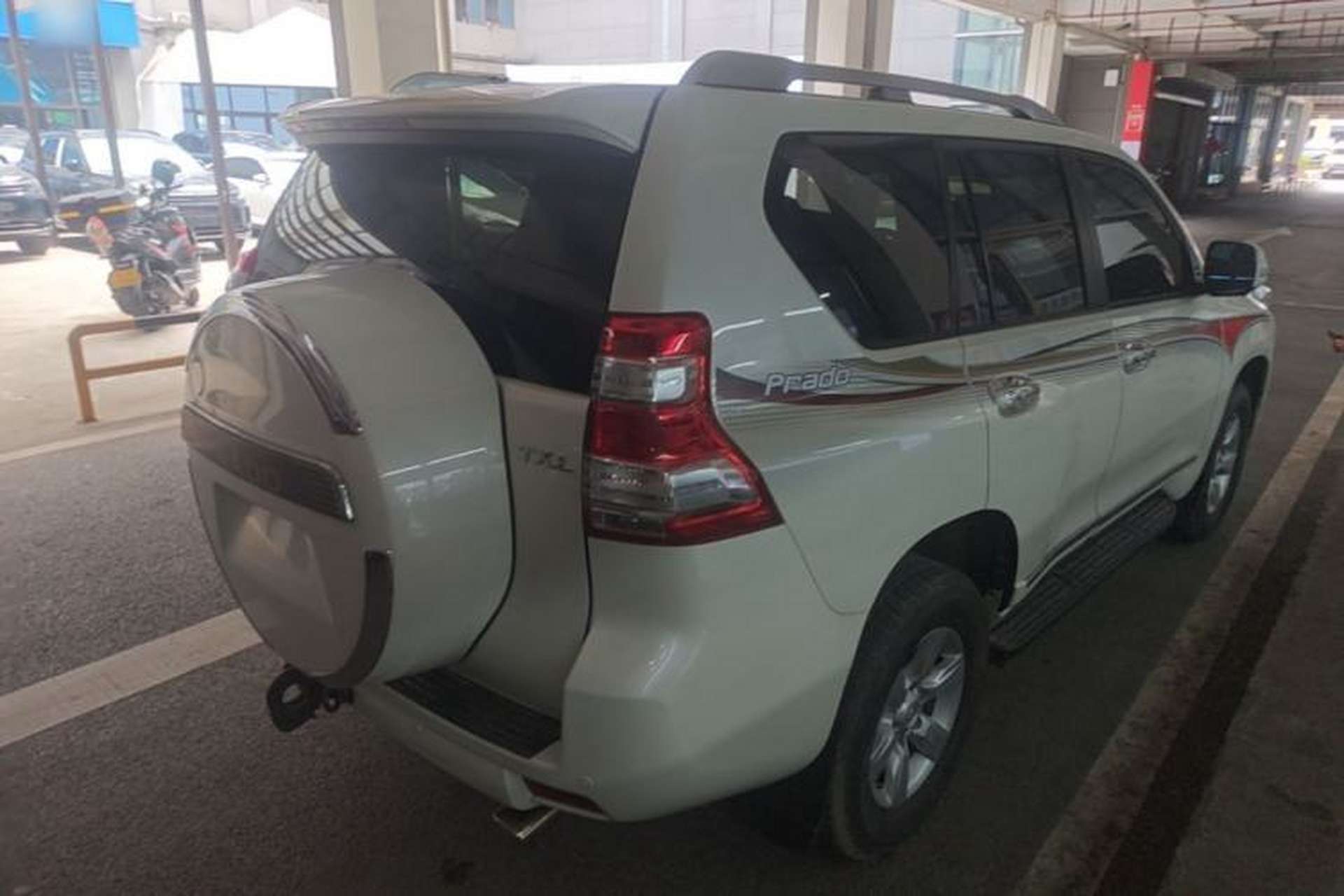 Used Toyota Prado 2015 2.7L Parallel Import Rear Right 45 Deg