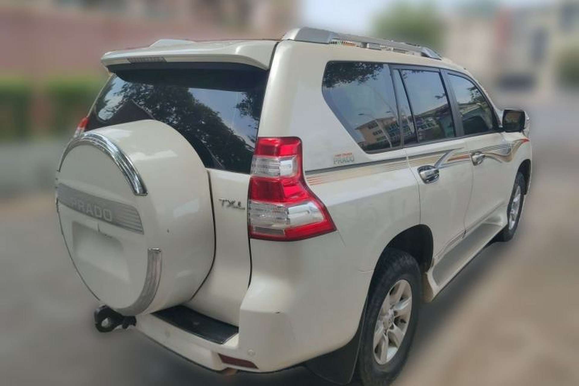 Used Toyota Prado  Rear Right 45 Deg