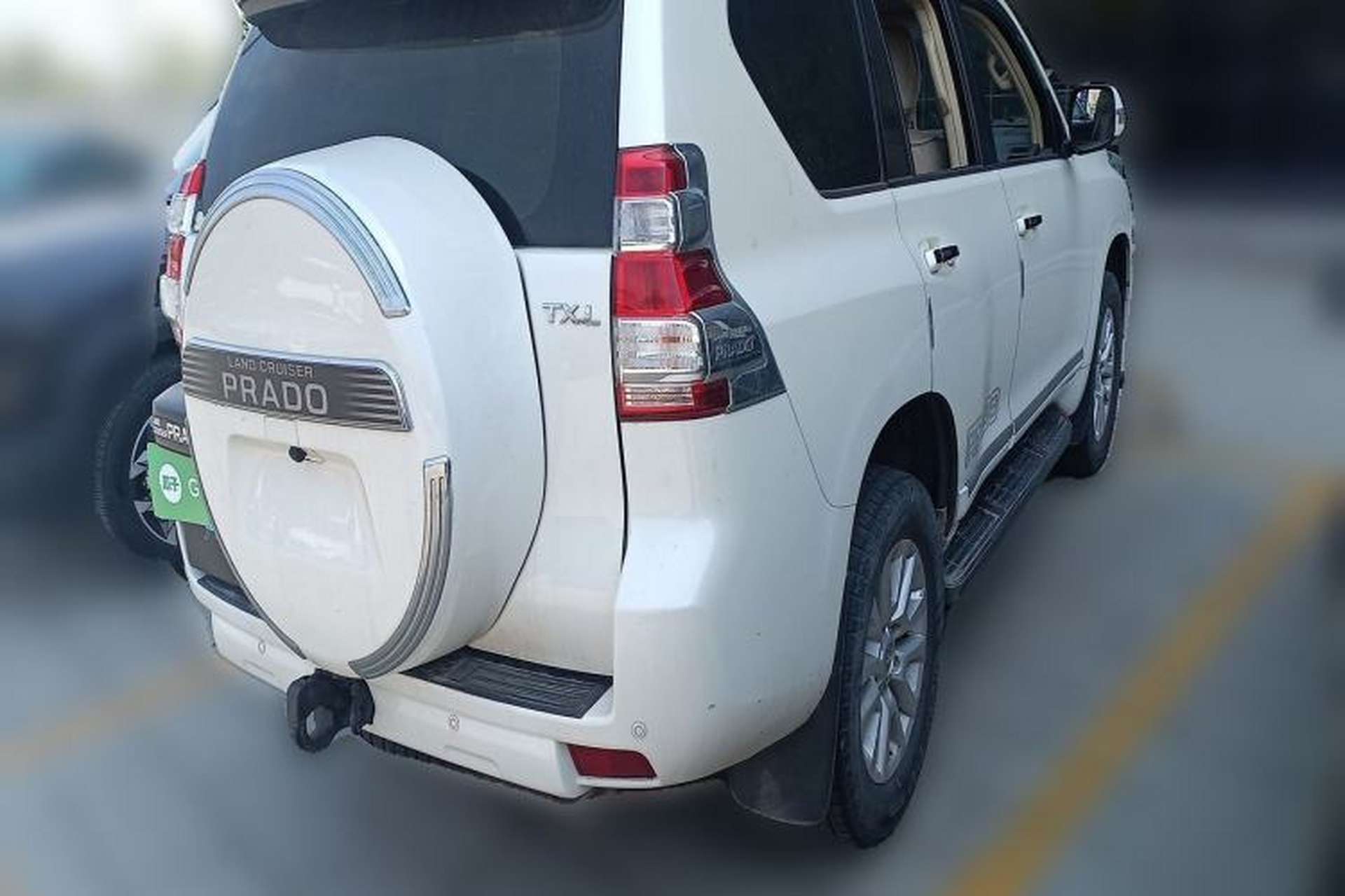 Used Toyota Prado 2015 2.7L TXL Middle East Version Rear Right 45 Deg