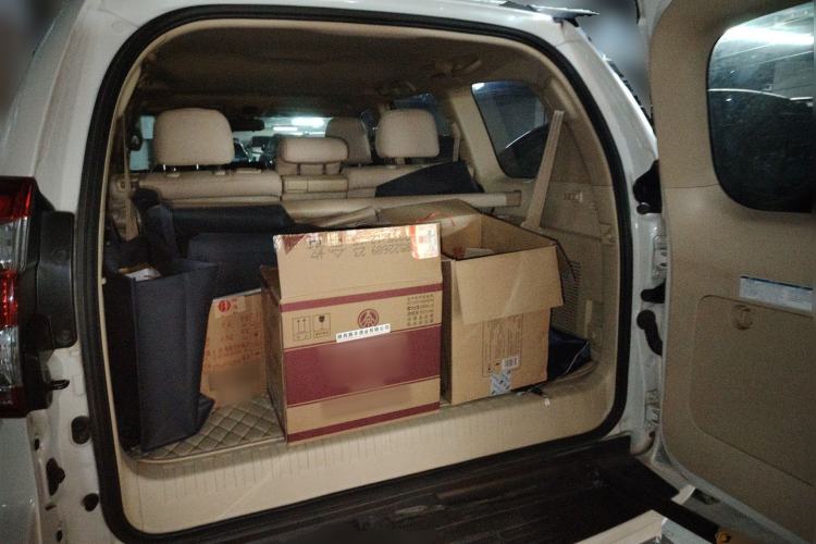 Used Toyota Prado 2015 2.7L TXL Middle East Version Trunk