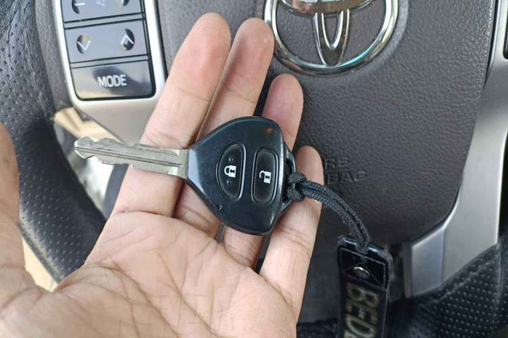 Used Toyota Prado 2015 2.7L TXL Middle East Version Vehicle Key