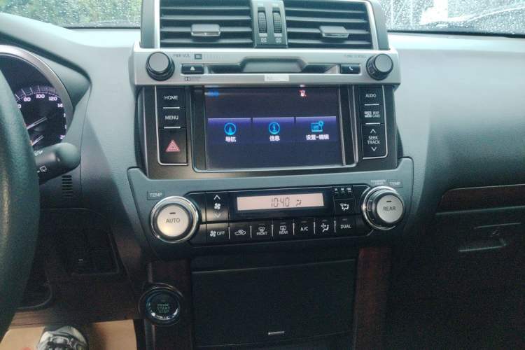 Used Toyota Prado 2016 3.5L Automatic TX-L NAVI Audio And AC Panel
