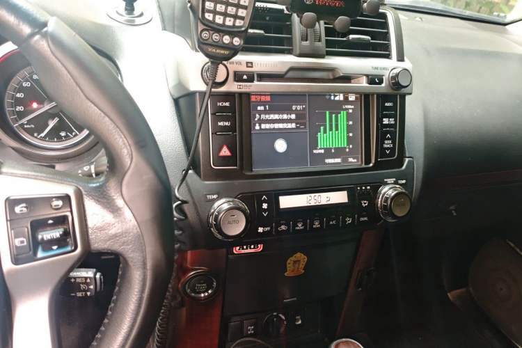 Used Toyota Prado 2016 3.5L Automatic TX-L NAVI Audio And AC Panel
