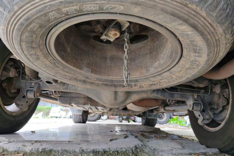 Used Toyota Prado 2016 2700 TX 7-Seater Middle East Version Chassis Rear