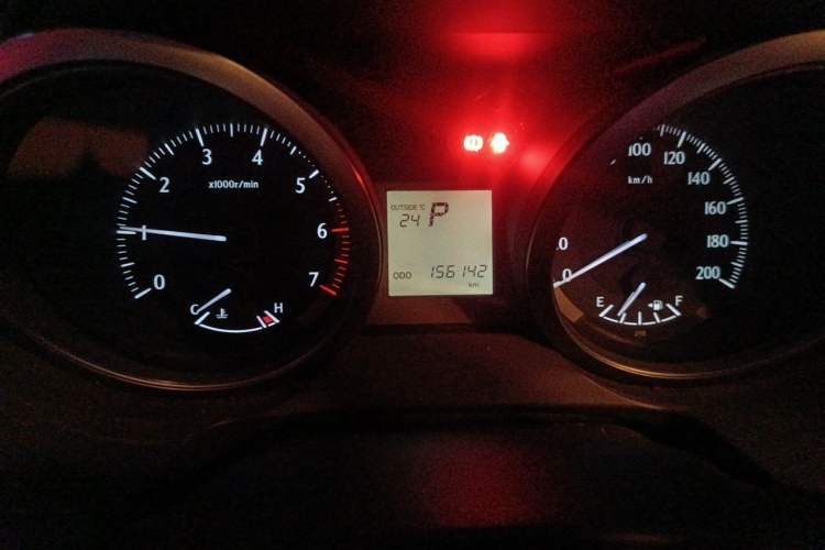 Used Toyota Prado 2016 2.7L Automatic Standard Edition Odometer Close Up