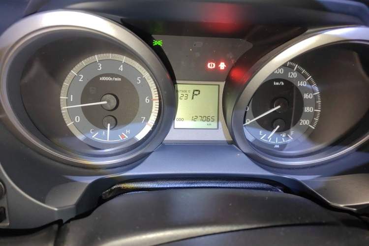 Used Toyota Prado 2016 2.7L Automatic Standard Edition Odometer Close Up