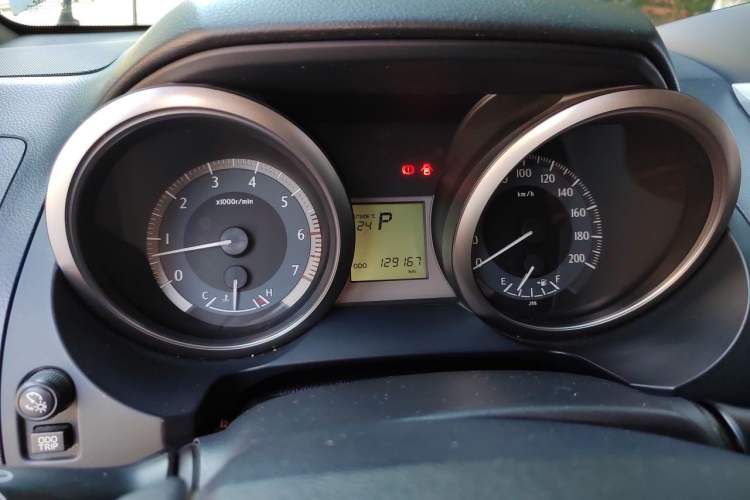 Used Toyota Prado 2016 2.7L Automatic Standard Edition Odometer Close Up