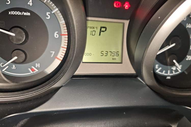 Used Toyota Prado 2016 2.7L Automatic Standard Edition Odometer Close Up